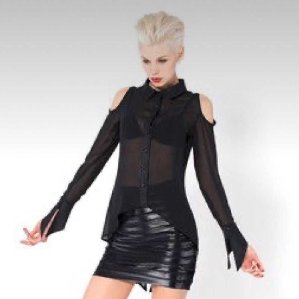 Sophia James- Rogue Top by BlackMilk Clothing- Size Medium- PC
